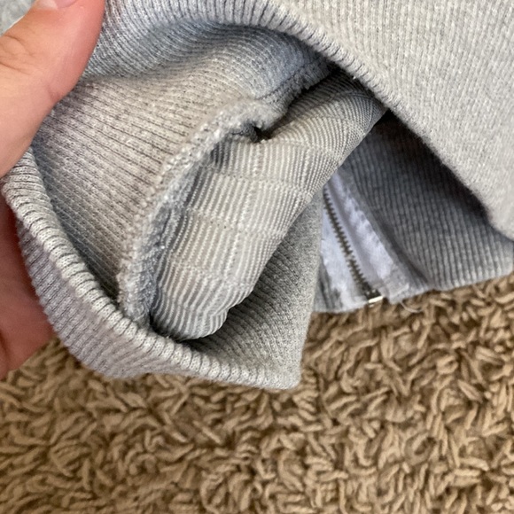 Grey cropped jacket - Picture 4 of 4